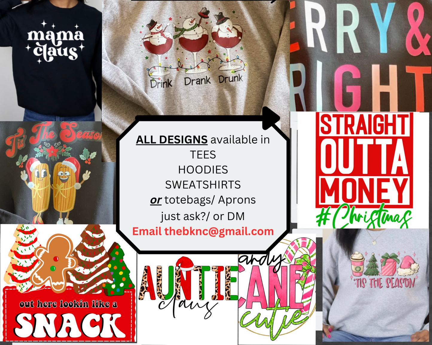 STATEMENTS-CHRISTMAS & CLOSEOUT RAFFLE grab BAGS