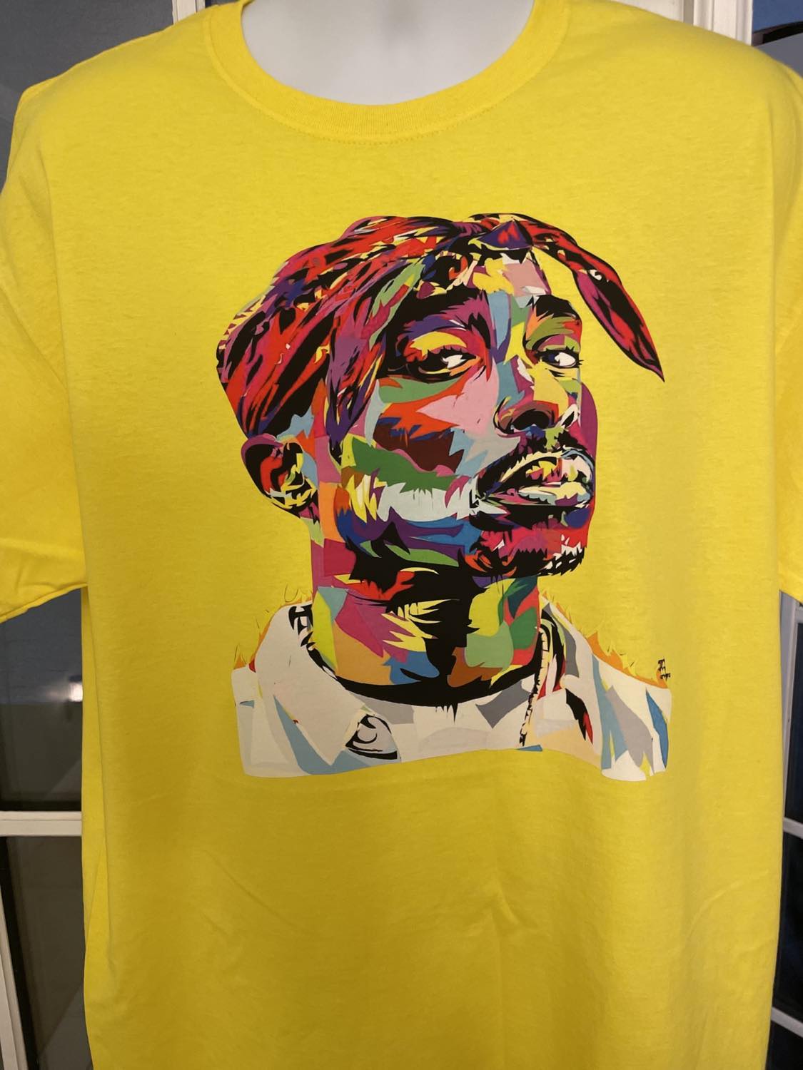 TUPAC-TSHIRT 3D PAINT Design