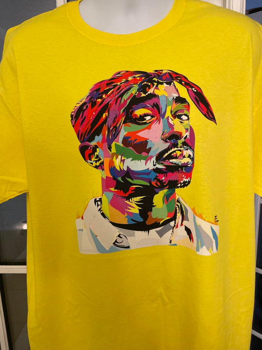 TUPAC-TSHIRT 3D PAINT Design