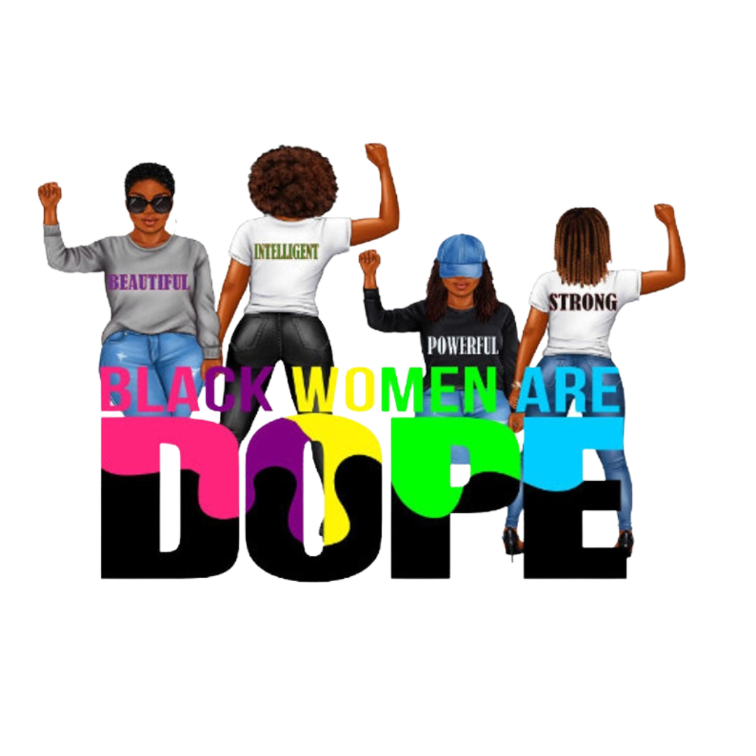 MELANIN WORLD-BLACK WOMEN ARE DOPE Sweatshirt