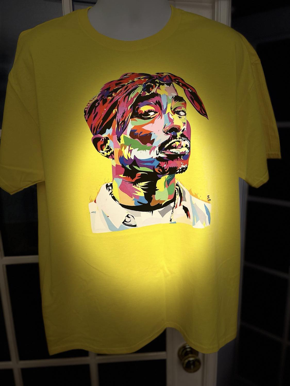 TUPAC-TSHIRT 3D PAINT Design