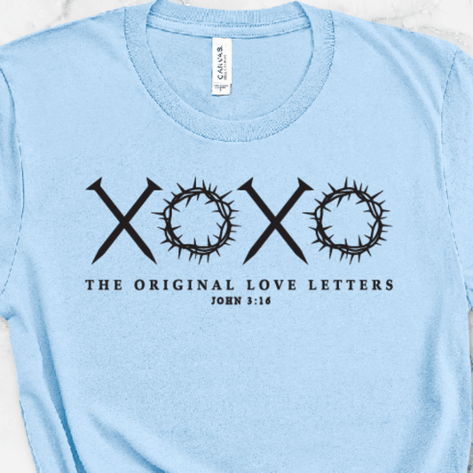 Faith TEE- ORIGINAL LOVE LETTERS - kingdomfavored