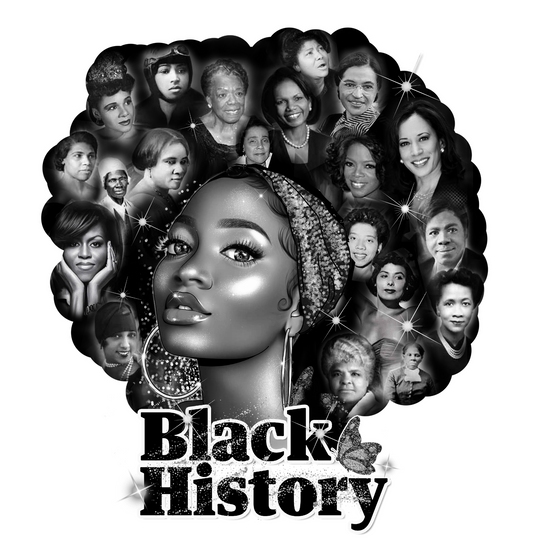 MELANIN WORLD - BLACK HISTORY FEMALES SWEATSHIRT - kingdomfavored